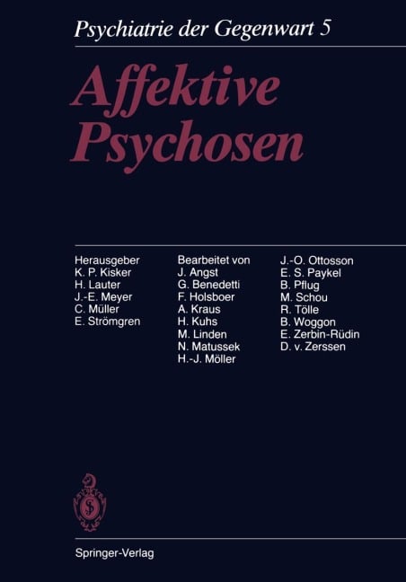 Affektive Psychosen - 