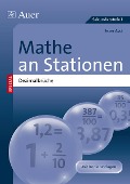 Cover-Bild zum Titel 'Mathe an Stationen SPEZIAL Dezimalbrüche' von 'Sezer Avci'