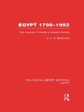 Cover-Bild zum Titel 'Egypt, 1798-1952 (RLE Egypt)' von 'J. C. B. Richmond'