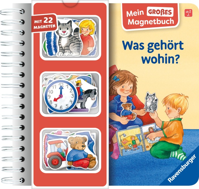 Mein großes Magnetbuch - Was gehört wohin? - Irmgard Eberhard