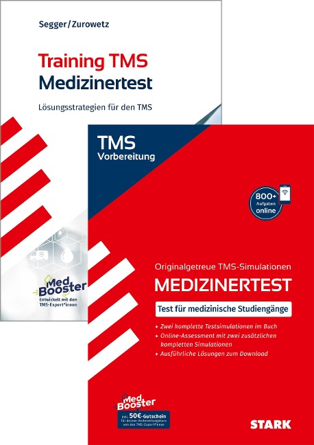 STARK TMS 2024 - Der Medizinertest - Training TMS + Testsimulationen TMS - Felix Segger, Pauline Stieber, Edmund Constantin Niederau, Rebecca Geiser, Werner Zurowetz