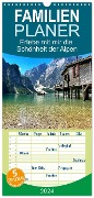 Familienplaner 2024 - Erlebe mit mir die Schönheit der Alpen mit 5 Spalten (Wandkalender, 21 x 45 cm) CALVENDO - Nadine Büscher