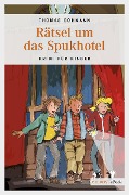 Cover-Bild zum Titel 'Rätsel um das Spukhotel' von 'Thomas Göhmann'