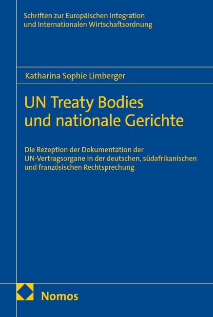 UN Treaty Bodies und nationale Gerichte - Katharina Sophie Limberger