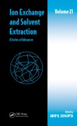 Cover-Bild zum Titel 'Ion Exchange and Solvent Extraction' von ''