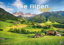 Cover-Bild zum Titel 'Die Alpen - dem Himmel so nah - 2027 - Kalender DIN A2' von ''