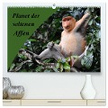 Planet der seltenen Affen (hochwertiger Premium Wandkalender 2024 DIN A2 quer), Kunstdruck in Hochglanz - Anja Edel