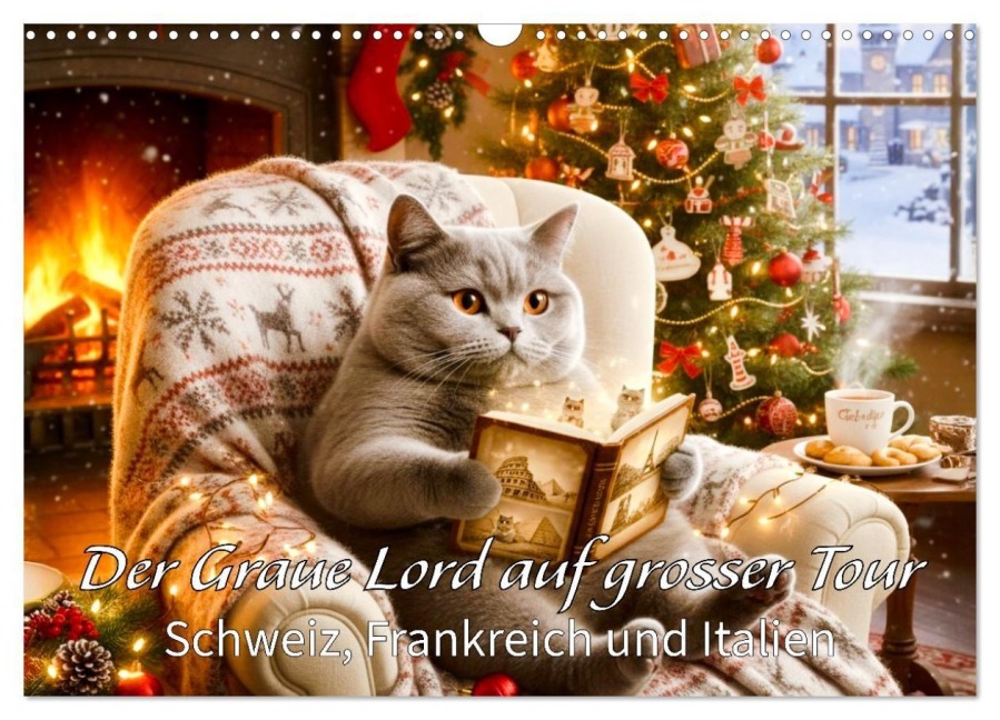 Der Graue Lord auf grosser Tour (Wandkalender 2026 DIN A3 quer), CALVENDO Monatskalender - Cristina Melas