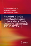 Cover-Bild zum Titel 'Proceedings of the 2nd International Colloquium on Sports Science, Exercise, Engineering and Technology 2015 (ICoSSEET 2015)' von ''
