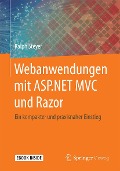 Cover-Bild zum Titel 'Webanwendungen mit ASP.NET MVC und Razor' von 'Ralph Steyer'