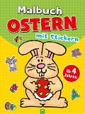 Malbuch Ostern mit Stickern - Schwager & Steinlein Verlag