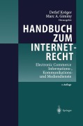 Cover-Bild zum Titel 'Handbuch zum Internetrecht' von 'Marc A. Gimmy, Detlef Kröger'
