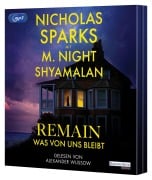 Cover-Bild zum Titel 'Remain - Was von uns bleibt' von 'Nicholas Sparks'