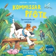 Cover-Bild zum Titel 'Kommissar Pfote (Band 7) - Spurensuche am Waldsee' von 'Katja Reider'