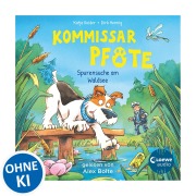 Cover-Bild zum Titel 'Kommissar Pfote (Band 7) - Spurensuche am Waldsee' von 'Katja Reider'