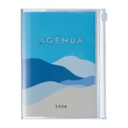 Cover-Bild zum Titel 'MARK'S 2025/26 Taschenkalender, A6 Mountain // Blue' von ''