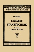 Cover-Bild zum Titel 'Stanztechnik' von 'Erich Krabbe'