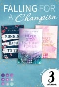 Cover-Bild zum Titel 'Falling For A Champion: Drei knisternde Sports Romances in einem Bundle!' von 'Elina Krüers, Abella Mynd, Lexis Able'