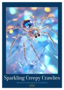 Sparkeling Creepy Crawlies (Desk Calendar 2026 DIN A5 portrait), CALVENDO 12 Month DeskCalendar - Kerstin Waurick