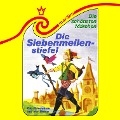 Cover-Bild zum Titel 'Die Siebenmeilenstiefel / Die Prinzessin auf der Erbse' von 'Hans Christian Andersen, Ludwig Bechstein, Carolus Tecklenburg'