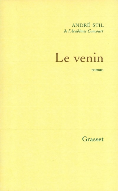 Le venin - André Stil