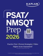 Cover-Bild zum Titel 'PSAT/NMSQT Prep 2026: Includes a Full Length Practice Test + 100s of Practice Questions + 1 Year Access Online Quizzes and Video Instruction' von 'Kaplan Test Prep'