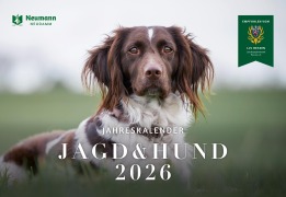 Cover-Bild zum Titel 'Jagd & Hund Kalender 2026' von 'NJN Media AG'