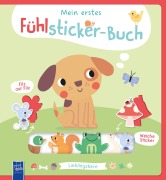 Cover-Bild zum Titel 'Mein erstes Fühlsticker-Buch - Lieblingstiere' von ''