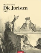 Honoré Daumier: Die Juristen Kalender 2026 - 