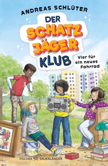 Der Schatzjäger-Klub - Vier für ein neues Fahrrad - Andreas Schlüter