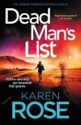 Cover-Bild zum Titel 'Dead Man's List' von 'Karen Rose'