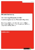 Cover-Bild zum Titel 'Die Leistungsfähigkeit globaler Umweltregime in der Weltumweltpolitik' von 'Michaela Sankowsky'