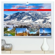 Cover-Bild zum Titel 'St.Johann im Pongau (hochwertiger Premium Wandkalender 2026 DIN A2 quer), Kunstdruck in Hochglanz' von 'Christa Kramer'