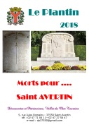 Cover-Bild zum Titel 'Morts pour ..... Saint - Avertin' von 'Dpvct Découvertes et Patrimoines Vallée du Cher Touraine'