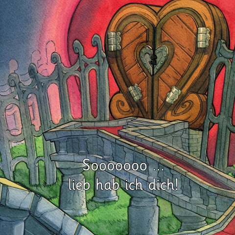 Sooooooo... lieb hab ich dich! - Illustriert von Johan Walder - Urs Richle