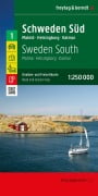 Cover-Bild zum Titel 'freytag & berndt Straßenkarte Schweden Süd 1:250.000' von ''