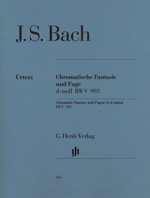 Bach, Johann Sebastian - Chromatische Fantasie und Fuge d-moll BWV 903 und 903a - Johann Sebastian Bach