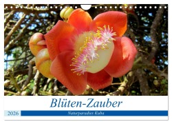 Cover-Bild zum Titel 'Blüten-Zauber - Naturparadies Kuba (Wandkalender 2026 DIN A4 quer), CALVENDO Monatskalender' von 'Henning von Löwis of Menar'