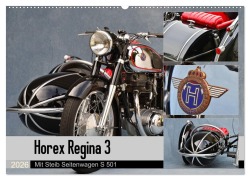 Cover-Bild zum Titel 'Horex Regina 3 mit Steib Seitenwagen S 501 (Wandkalender 2026 DIN A2 quer), CALVENDO Monatskalender' von 'Ingo Laue'