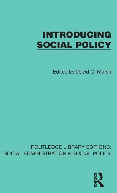 Introducing Social Policy - 