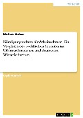 Cover-Bild zum Titel 'Kündigungsschutz für Arbeitnehmer - Ein Vergleich der rechtlichen Situation im US-amerikanischen und deutschen Wirtschaftsraum' von 'Nadine Walser'