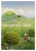 Surrealistische Reisen (Tischkalender 2024 DIN A5 hoch), CALVENDO Monatskalender - Grodner Buchholz