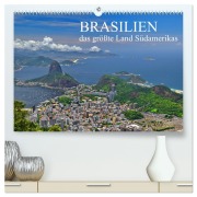 Cover-Bild zum Titel 'Brasilien - das größte Land Südamerikas (hochwertiger Premium Wandkalender 2026 DIN A2 quer), Kunstdruck in Hochglanz' von 'Fryc Janusz'