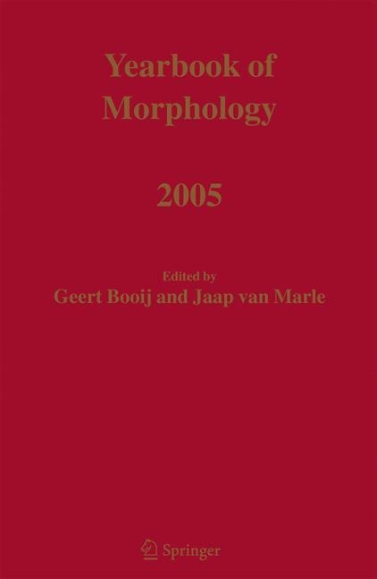 Yearbook of Morphology 2005 - 