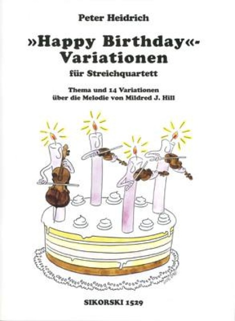 Happy Birthday - Variationen - Peter Heidrich