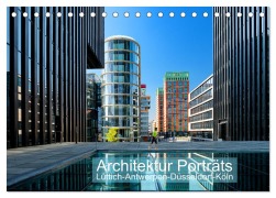 Cover-Bild zum Titel 'Architektur Porträts (Tischkalender 2026 DIN A5 quer), CALVENDO Monatskalender' von 'Klaus Ruttloff'