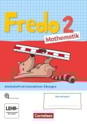 Cover-Bild zum Titel 'Fredo Mathematik 2. Schuljahr. Ausgabe A - Arbeitsheft mit interaktiven Übungen online' von 'Mechtilde Balins, Nicole Franzen-Stephan, Ute Plötzer, Margot Torke, Anne Strothmann'