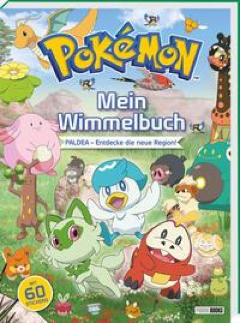 Pokémon: Mein Wimmelbuch: Paldea - Entdecke die neue Region! - 