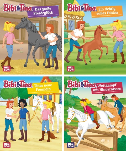 Nelson Mini-Bücher: Bibi & Tina 33-36 - 