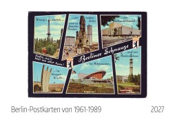 Cover-Bild zum Titel 'Berlin Postkarten 1961-1989 Kalender 2027' von ''